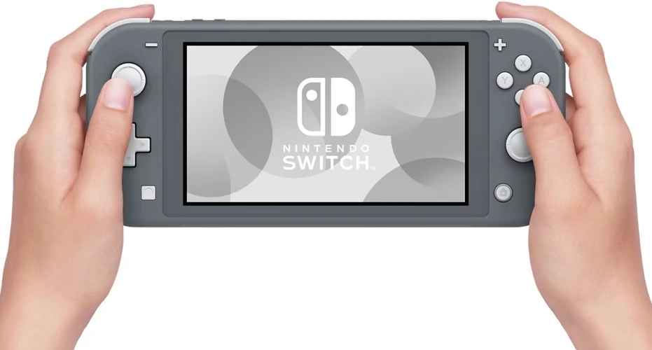 Прошитая Nintendo Switch Lite (Серый) 32GB — Ракурс 3 Прошитая Nintendo Switch Lite (Серый) 32GB — Фото 3 в Gameshop24