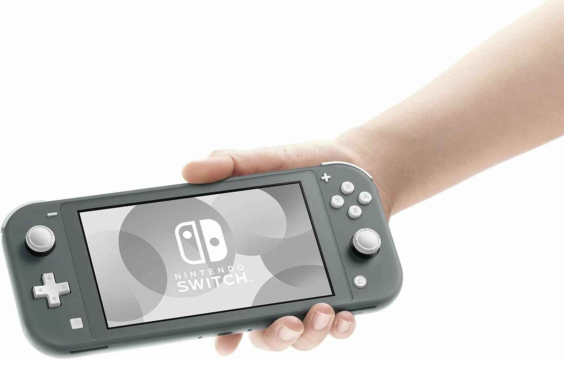 Прошитая Nintendo Switch Lite (Серый) 32GB — Ракурс 5 Прошитая Nintendo Switch Lite (Серый) 32GB — Фото 5 в Gameshop24