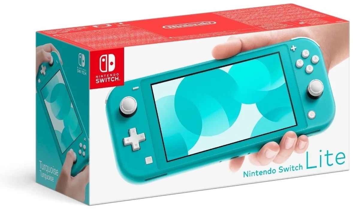 Прошитая Nintendo Switch Lite Бирюзовый +15Игр 32GB+MicroSD 64GB — Ракурс 2 Прошитая Nintendo Switch Lite Бирюзовый +15Игр 32GB+MicroSD 64GB — Фото 2 в Gameshop24